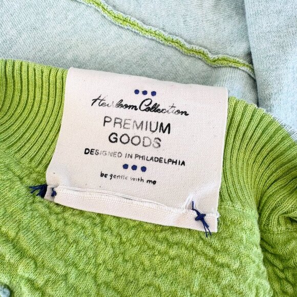NWT Free People Oversized Cardigan Sweater Lime Green We The Free XS - Picture 12 of 14